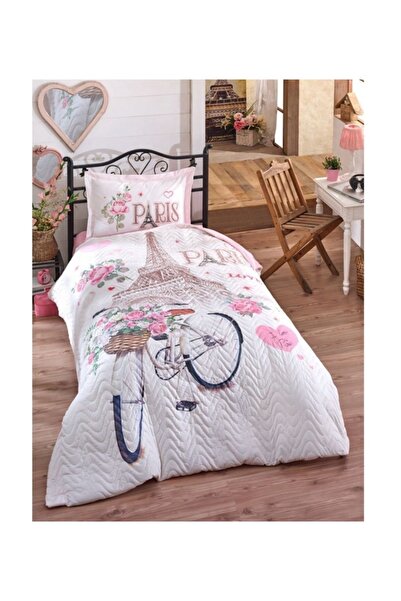 Clasy Σετ Παπλωματοθήκης Four Seasons Μονόχρωμο Ροζ