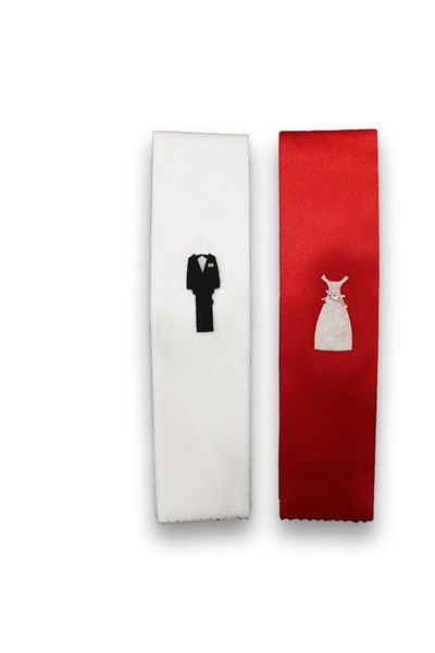 Sivassüsdünyası Jewelry Ribbon Bride Groom 2 Pack – Ribbon