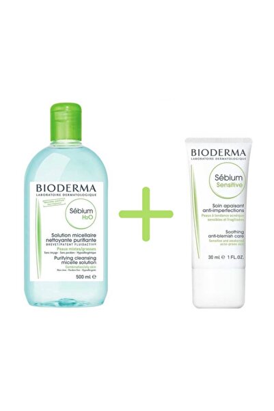 Bioderma Bıoderma Sebıum H2o 500ml + Bıoderma Sebıum Sensıtıve Creme 30ml 340136010699451
