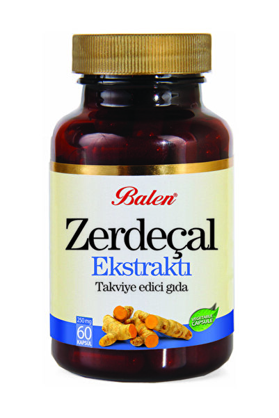 Balen Zerdeçal Ekstraktı 60 Kapsül 250 mg