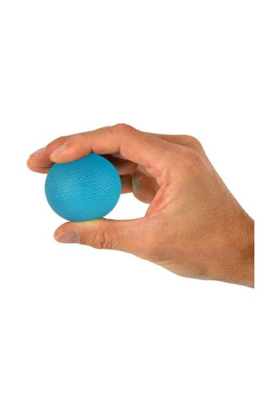 Moves Squeeze Ball - Silikon El Egzersiz Topu Mavi - Ekstra Sert