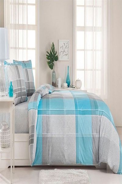 Özdilek Σετ Παπλωματοθήκη Roxin Blue Μονό