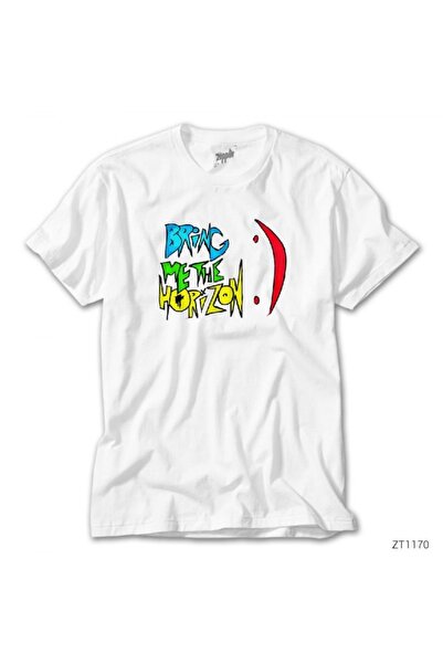 Z zepplin Tricou Bring Me The Horizon Color alb