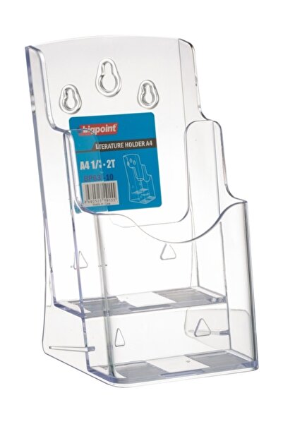 Bigpoint Θήκη για φυλλάδια Α4 - Πακέτο 2 τεμαχίων με 1/3 σκαλοπάτια