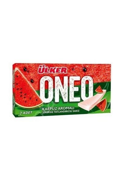 Ülker Oneo Watermelon Flavored Chewing Gum 27 Pieces