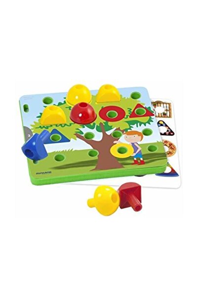 Miniland Συντονισμός Χεριού-Ματιού - Activity Nails Gelishimi