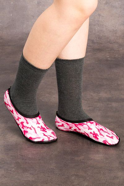 Savana Unisex Παιδικά ροζ μποτάκια για το σπίτι