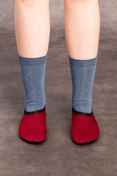Savana Unisex Children's Red Home Shoes