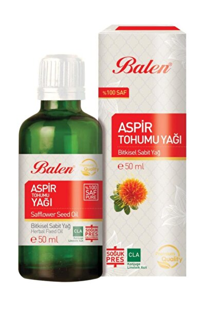 Balen 50 مل زيت بذور القرطم بالضغط البارد