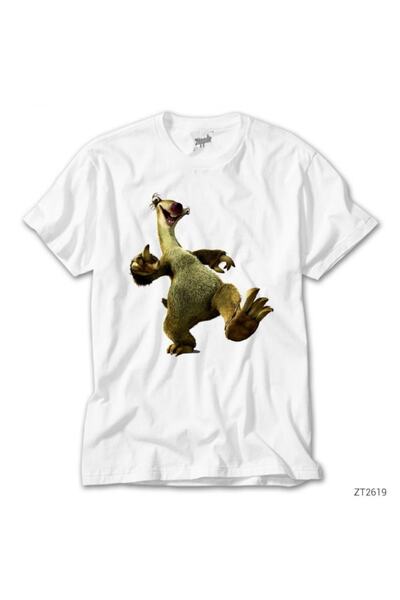 Z zepplin Tricou alb Ice Age Sid 2