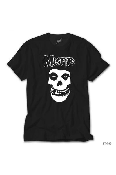 Z zepplin Tricou negru Misfits