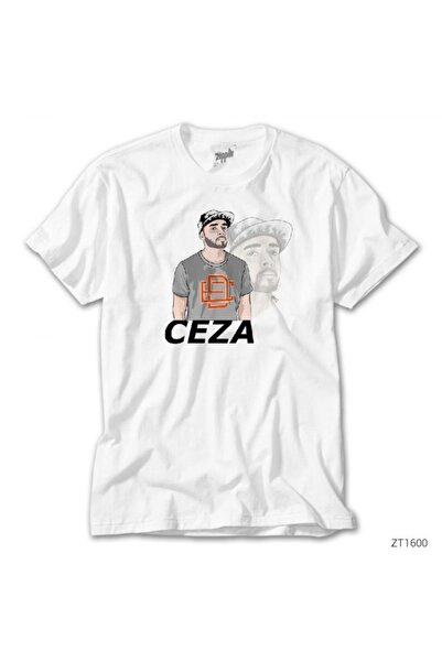 Z zepplin تي شيرت أبيض إجرامي