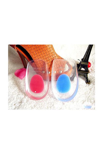 CMT Heel Cushion Silicone Transparent (men) (blue) (pair)
