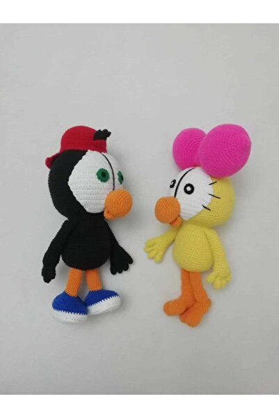 OYUNCAKPARK Limon Ile Zeytin Amigurumi Organik Oyuncak