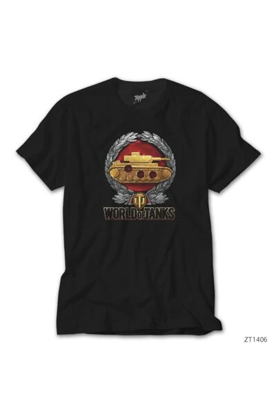 Z zepplin Черна тениска World of Tanks Wolf Among Sheep