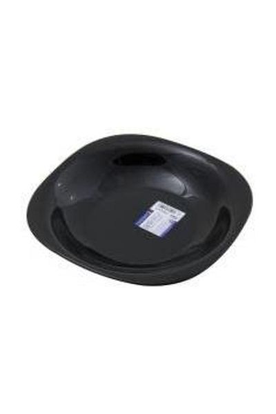 Luminarc 6-Piece Tempered Black Cake Plate 19 cm.