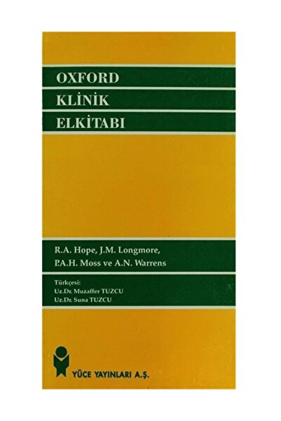 Yüce Yayımları Oxford Klinik El Kitabı