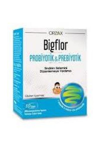 Orzax Bigflor Probiotic and Prebiotic 10 Sachet Set