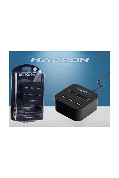 HADRON Hd160 Usb Hub 3 Port +tf & Sd & Pro Duo Card Reader