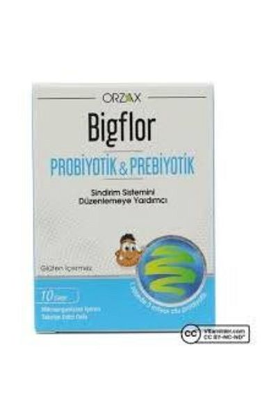 Orzax Bigflor Probiotic and Prebiotic 10 Sachet Set