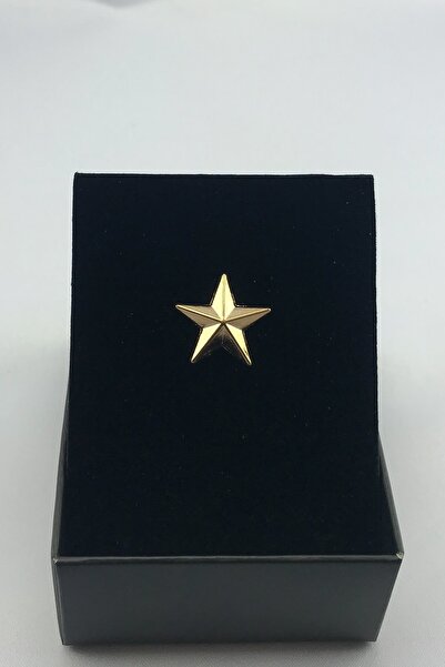 Zaim Aksesuar Gold Yıldız Broş 312