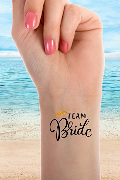 PEKSHOP Team Bride Nedime Dövmesi Taçlı Model