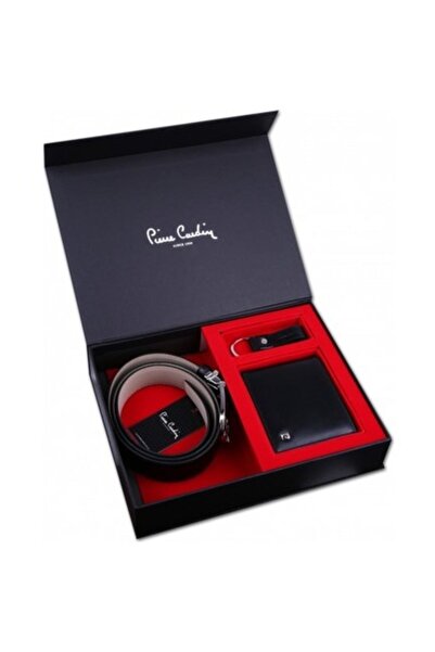 Pierre Cardin Belt Wallet Set