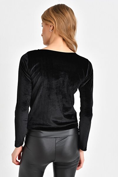 Quincey Velvet Body Black BDE2498