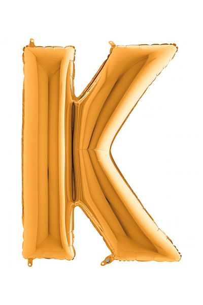 Big Party Letter Gold Foil Balloon 102 Cm