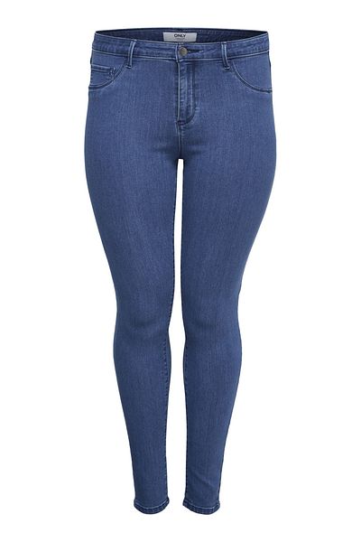 Only Women's Blue Large Size Skinny Leg Jeans15174945 CARTHUNDER
