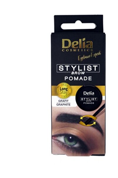 Delia Koyu Kahverengi Kaş Maskarası - Rimel cremos pentru sprâncene, maro închis