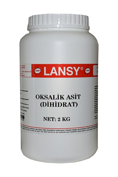 lansy Oksalik Asit (Dihidrat) %99 2 kg