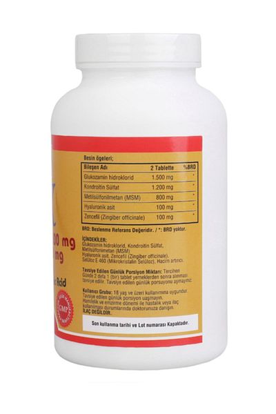 NCS Golden Arizona Atx Glucosamine Chondroitin Msm 200 Tablet