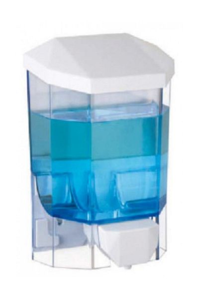 Maxiflow Plastic Transparent Liquid Soap Dispenser 1000 ml
