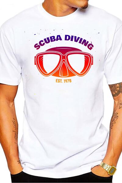 SCUBAPROMO Maska za ronjenje, muška majica
