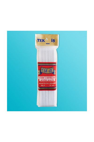 Tek-İş 10 m Flat Rubber White