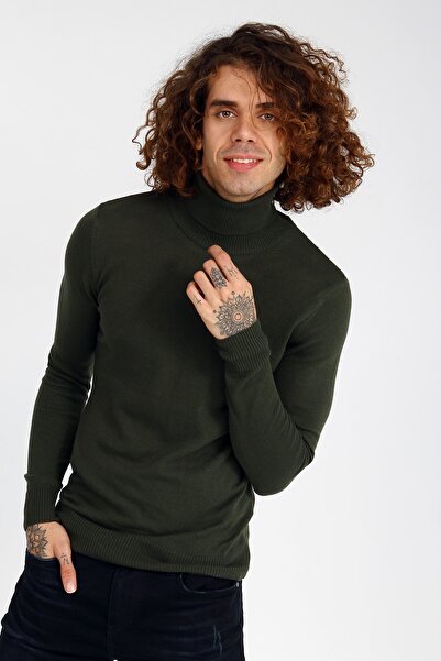 Collezione Men's Khaki Sweater - Uce190715A44 UCE190715A44