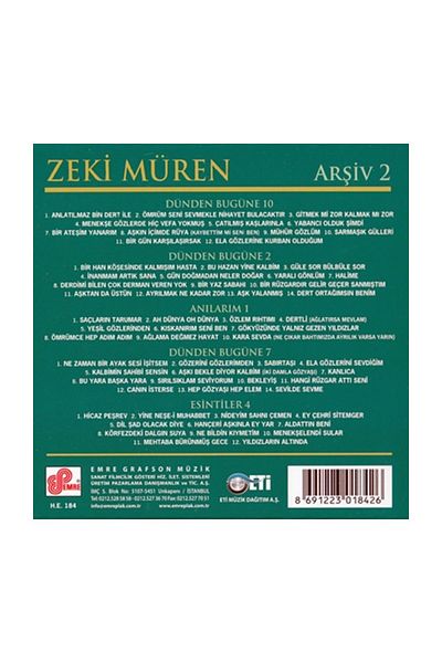 Pal Cd - Witty Murain - Archive 2 (5Cd / 62 Songs)