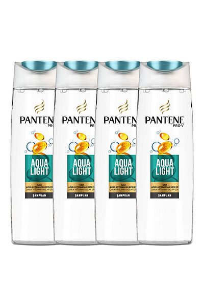 Pantene Shampoo Aqualight 4 x 500 ml