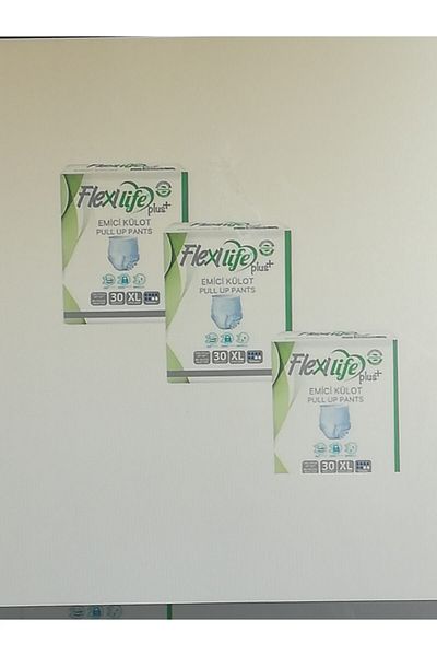 Flexilife Plus Adult Patient Diapers Extra Large Size 3 x 30 = 90 Pieces