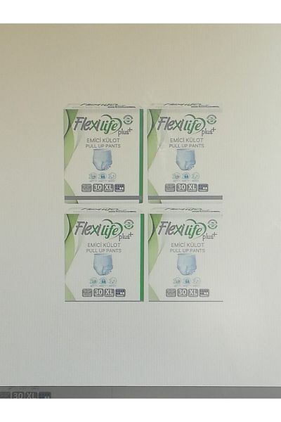 Flexilife Plus Adult Patient Diapers Extra Large Size 4 x 30 = 120 Pieces