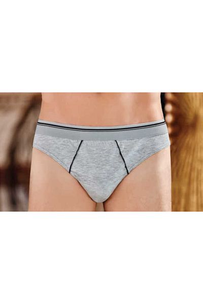 Berrak Ανδρικό γκρι slip 3 τεμαχίων