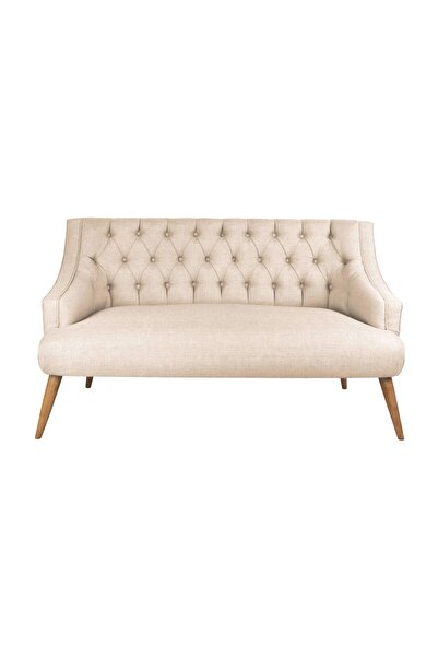 Ze10 Design Lamont Loveseat İkili Kanepe Krem