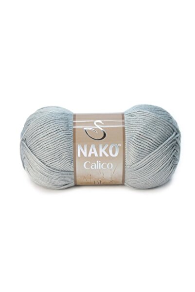 NAKO Calico 10255 Gri | Pamuklu Yazlık Ip