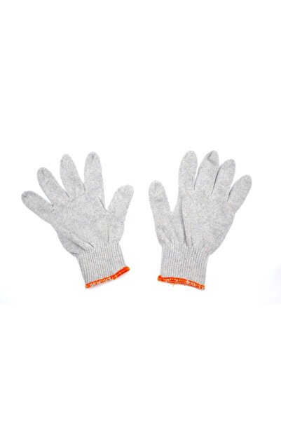 avuç 10 Çift Ham Pamuk Örme Iş Eldiveni