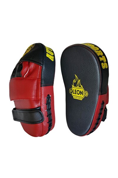 By Leon 1982 Leon Ramon Kick Boks ve Muay Thai El Lapası Siyah Kırmızı