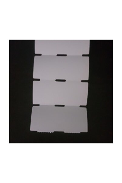 Zebra 80*38 Хоризонтална етикетка за рафт 500 навивки