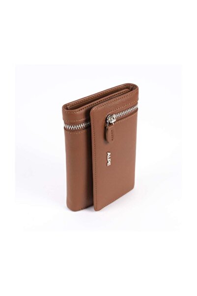 ALPE Deri Bayan Cüzdanı - Taba