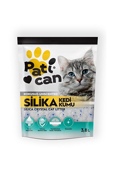 Patican Silika Kristal Kedi Kumu 3.8 Lt