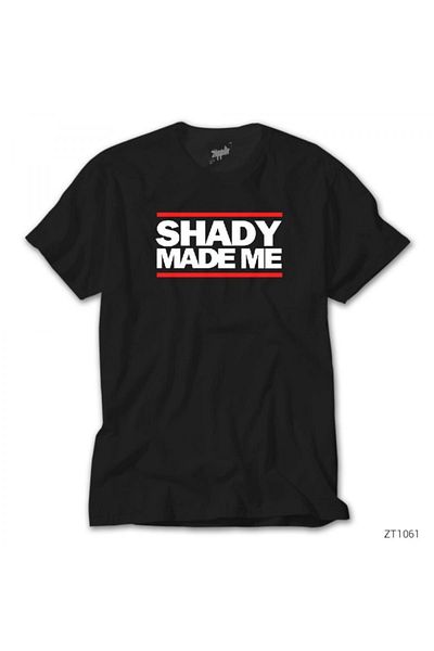 Z zepplin Eminem Shady Made Me Black T-Shirt